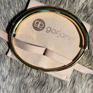 Gorjana Bracelet Yellow 18K gold plated  - locking cuff
